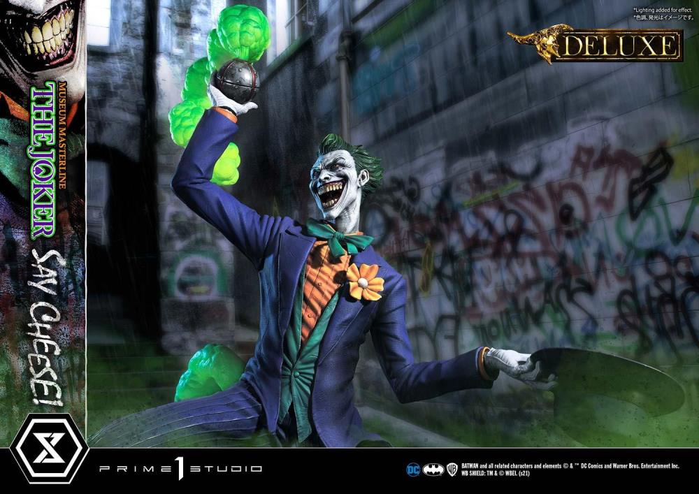 DC Comics Museum Masterline The Joker (Say Cheese) Deluxe 1/3 Scale Statue (With Bonus) Gallery Image 41