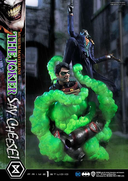 DC Comics Museum Masterline The Joker (Say Cheese) Deluxe 1/3 Scale Statue (With Bonus) Gallery Image 23