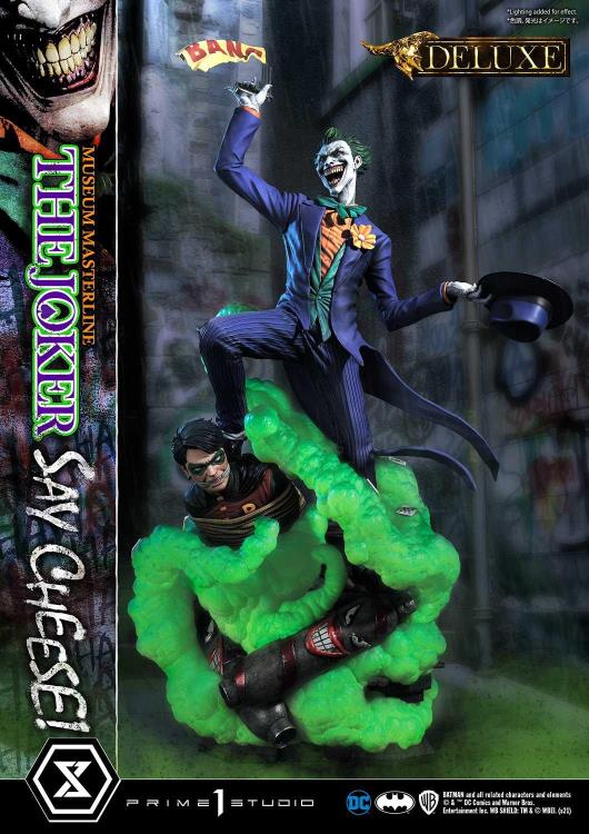 DC Comics Museum Masterline The Joker (Say Cheese) Deluxe 1/3 Scale Statue (With Bonus) Gallery Image 29