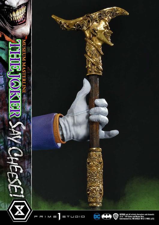 DC Comics Museum Masterline The Joker (Say Cheese) Deluxe 1/3 Scale Statue (With Bonus) Gallery Image 56