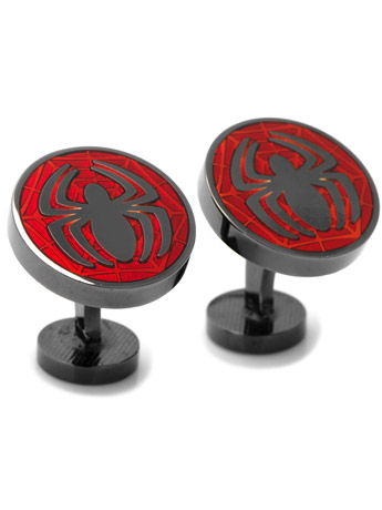 Marvel Spider-Man Spider Cufflinks Gallery Image 2