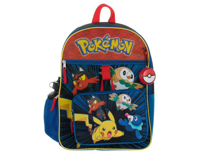 Pokemon Backpack 5 Piece Set Gallery Image 1