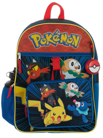 Pokemon Backpack 5 Piece Set Gallery Image 2