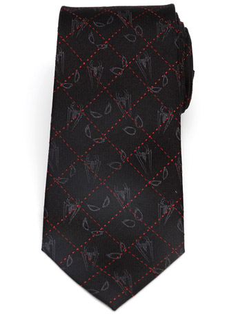 Marvel Spider-Man Eyes Diamond Tie Gallery Image 2