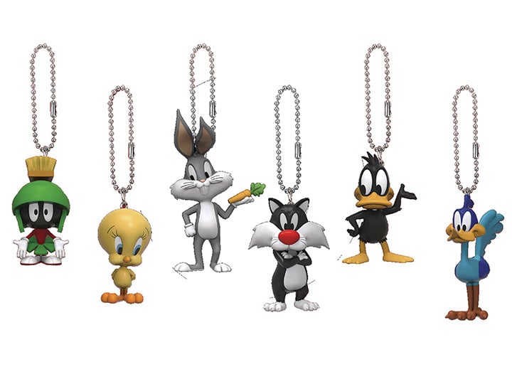 Looney Tunes Egg Attack KC-006 Box of 6 Random Keychains Gallery Image 1