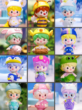 Sweet Bean Animal Babies Box of 12 Figures Gallery Image 2
