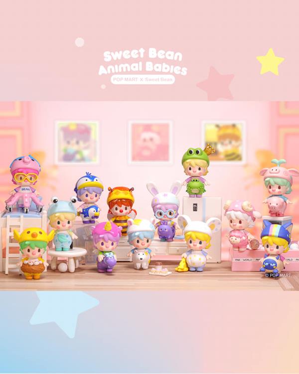 Sweet Bean Animal Babies Box of 12 Figures Gallery Image 3