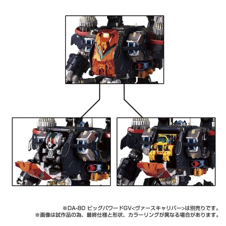 Diaclone Reboot DA-81 Big Powered GV (Verse Caliber Ver.) Exclusive Expansion Set Gallery Image 5