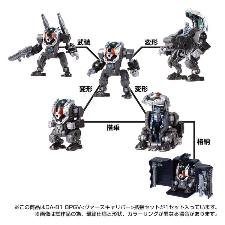 Diaclone Reboot DA-81 Big Powered GV (Verse Caliber Ver.) Exclusive Expansion Set Gallery Image 7