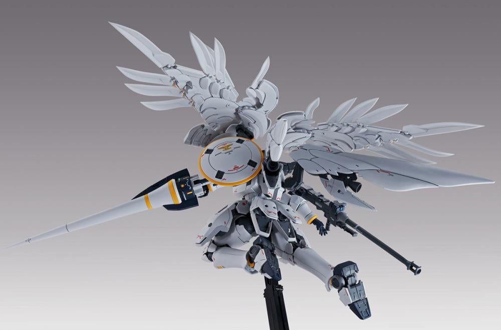 New Mobile Report Gundam Wing Endless Waltz: The Glory of Losers MG Tallgeese OZ-00MS Flugel (EW Ver.) 1/100 Scale Model Kit Gallery Image 5