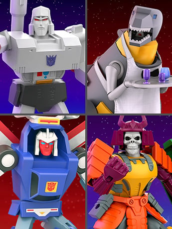 Transformers ULTIMATES! Wave 2 Set of 4 Action Figures