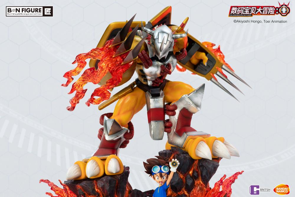 Digimon Adventure: BN Figure Taichi & Wargreymon Limited Edition Statue Gallery Image 23