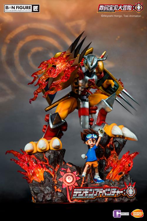 Digimon Adventure: BN Figure Taichi & Wargreymon Limited Edition Statue Gallery Image 18