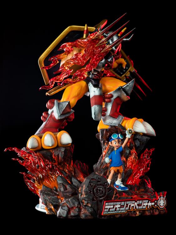 Digimon Adventure: BN Figure Taichi & Wargreymon Limited Edition Statue Gallery Image 4