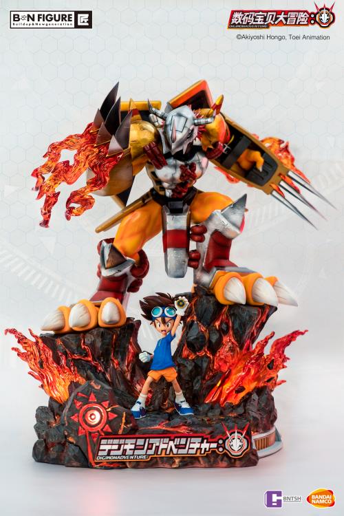 Digimon Adventure: BN Figure Taichi & Wargreymon Limited Edition Statue Gallery Image 20