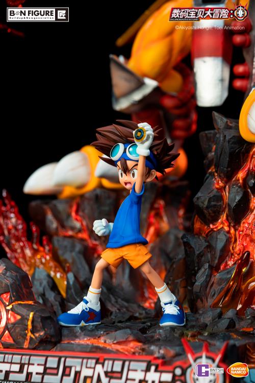 Digimon Adventure: BN Figure Taichi & Wargreymon Limited Edition Statue Gallery Image 15
