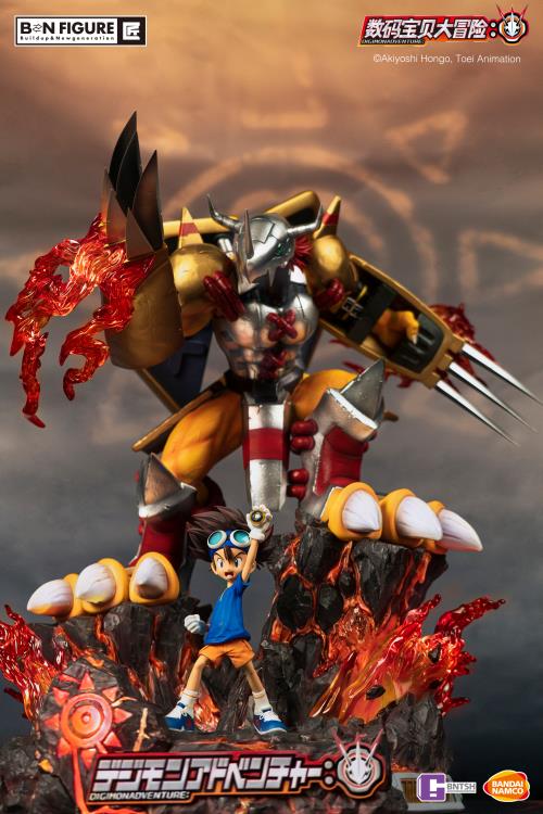 Digimon Adventure: BN Figure Taichi & Wargreymon Limited Edition Statue Gallery Image 19