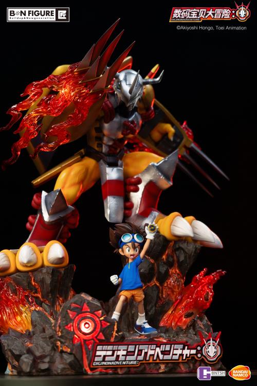 Digimon Adventure: BN Figure Taichi & Wargreymon Limited Edition Statue Gallery Image 7