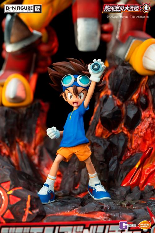 Digimon Adventure: BN Figure Taichi & Wargreymon Limited Edition Statue Gallery Image 13