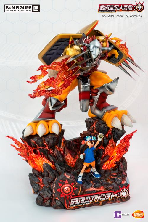 Digimon Adventure: BN Figure Taichi & Wargreymon Limited Edition Statue Gallery Image 21