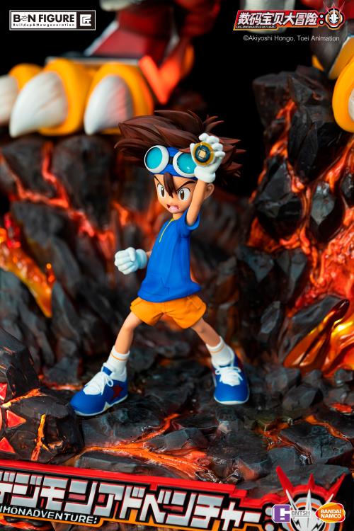 Digimon Adventure: BN Figure Taichi & Wargreymon Limited Edition Statue Gallery Image 16