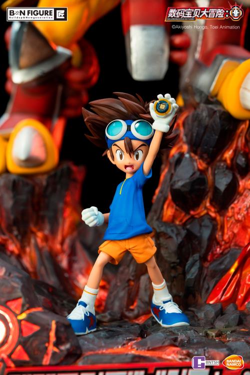 Digimon Adventure: BN Figure Taichi & Wargreymon Limited Edition