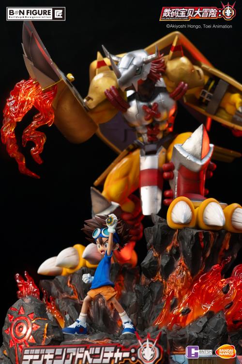 Digimon Adventure: BN Figure Taichi & Wargreymon Limited Edition Statue Gallery Image 8