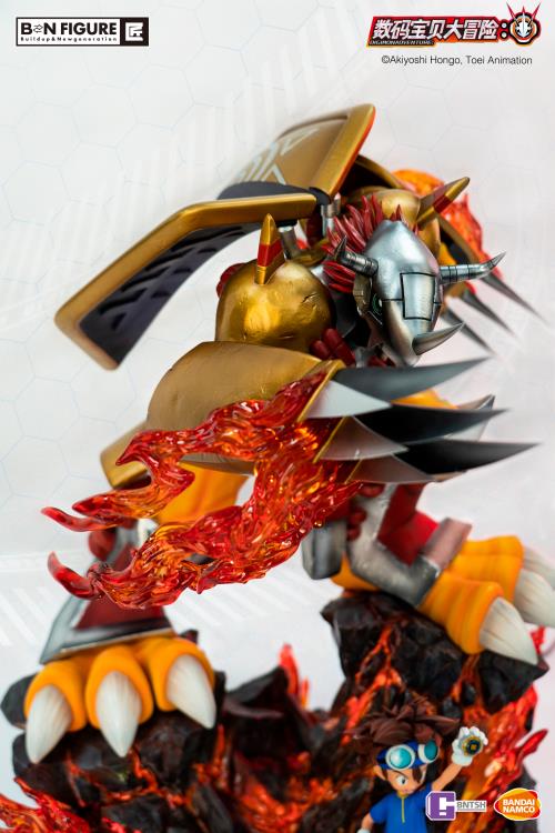Digimon Adventure: BN Figure Taichi & Wargreymon Limited Edition