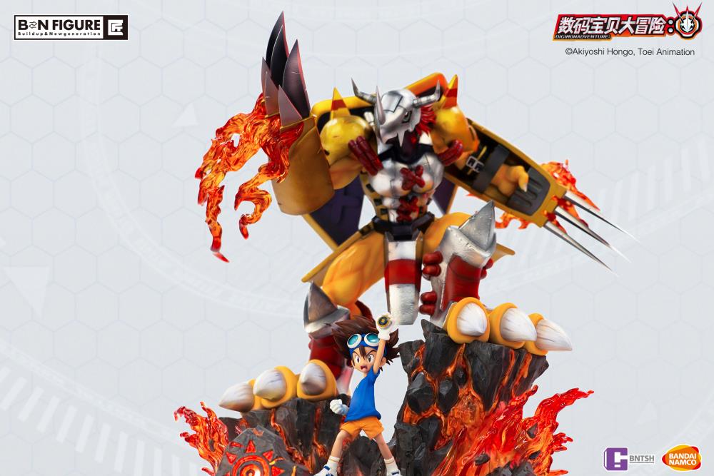 Digimon Adventure: BN Figure Taichi & Wargreymon Limited Edition Statue Gallery Image 22