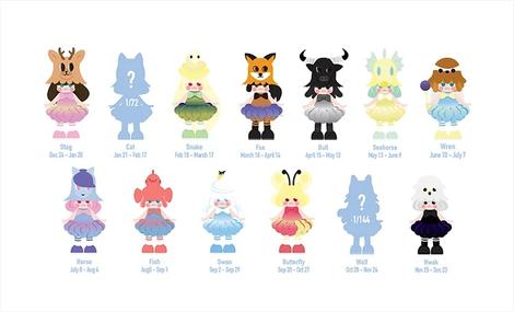 LOFI Celtic Zodiac Series Random Vinyl Figure Gallery Image 4