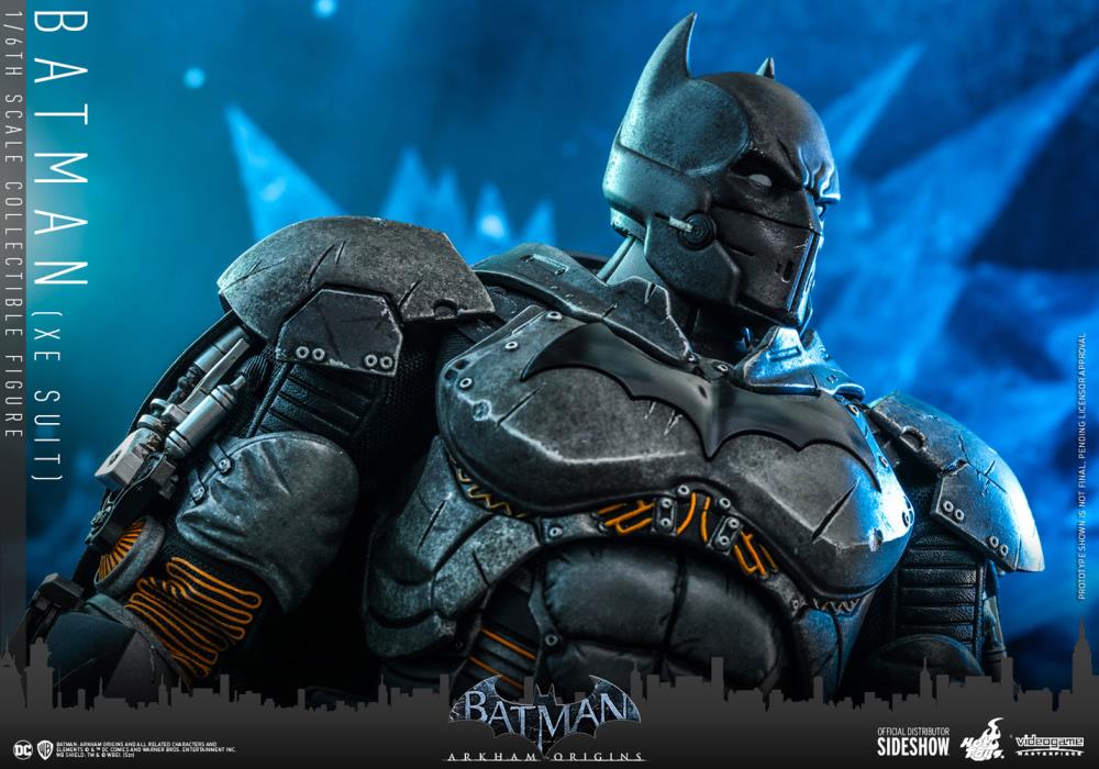 Batman: Arkham Origins VGM52 Batman (XE Suit) 1/6th Scale Collectible Figure Gallery Image 20