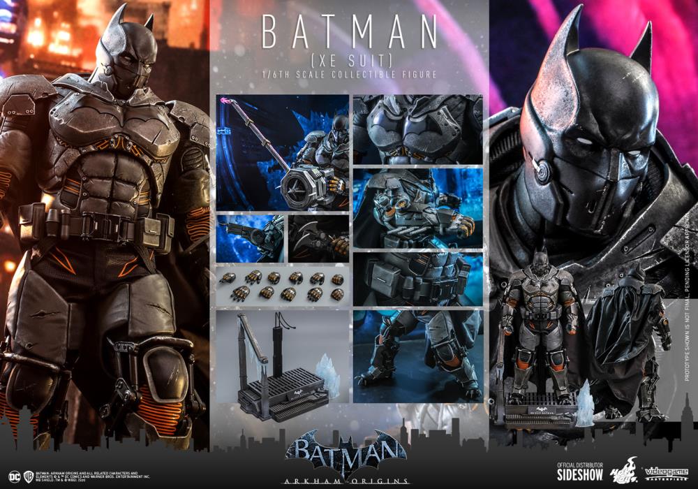 Batman: Arkham Origins VGM52 Batman (XE Suit) 1/6th Scale Collectible Figure Gallery Image 21