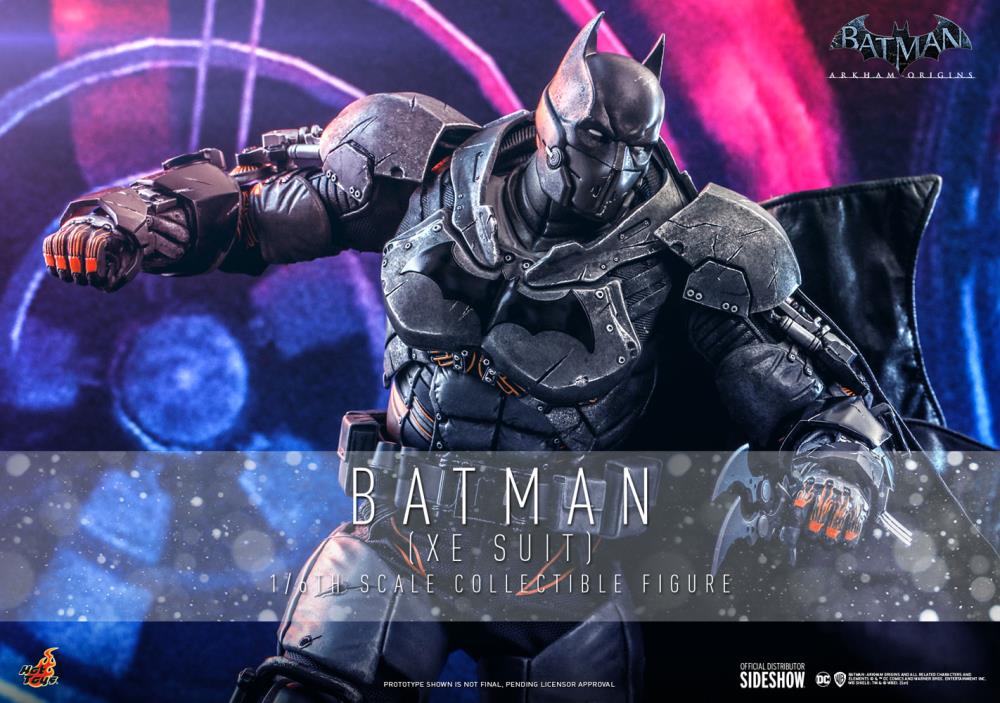Batman: Arkham Origins VGM52 Batman (XE Suit) 1/6th Scale Collectible Figure Gallery Image 11