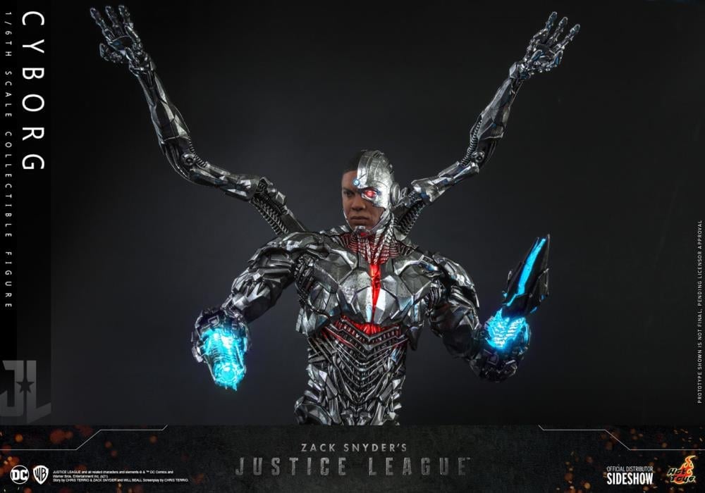Zack Snyder’s Justice League TMS057 Cyborg 1/6th Scale Collectible Figure Gallery Image 4