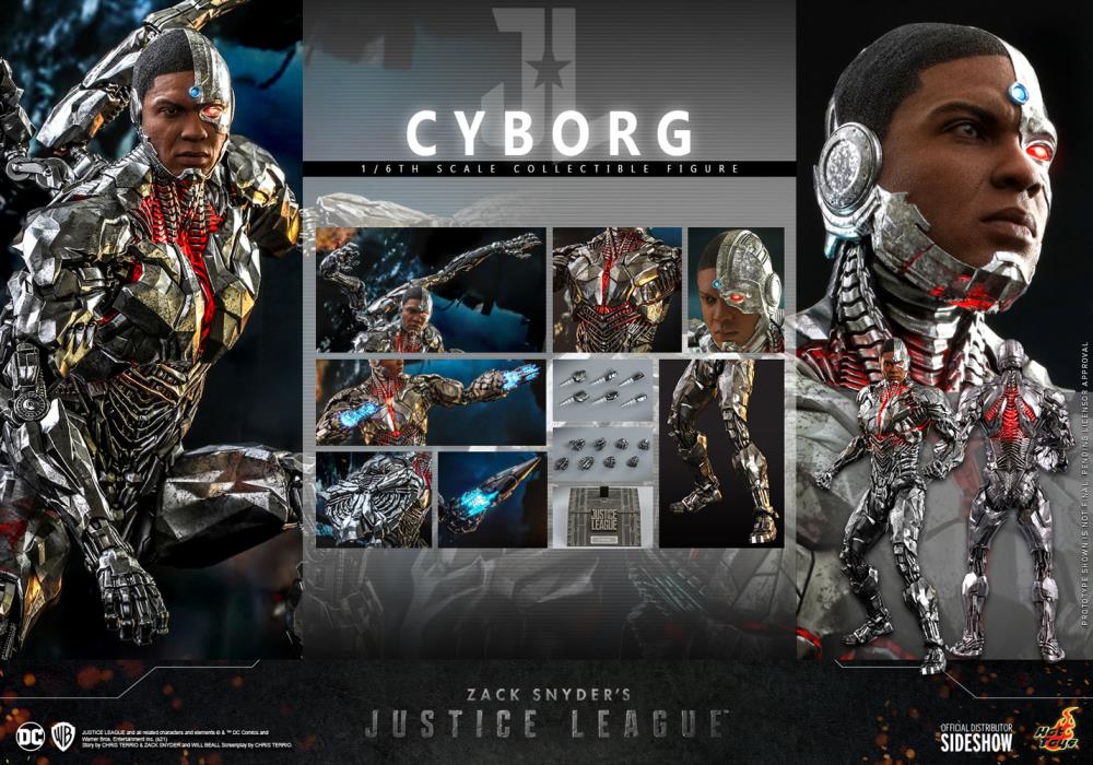 Zack Snyder's Justice League TMS057 Cyborg 1/6th Scale Collectible