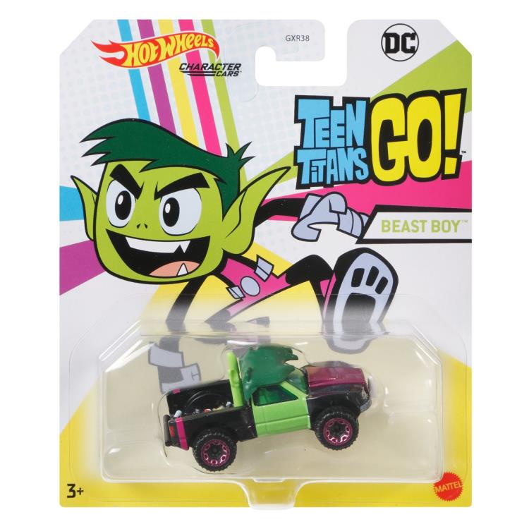Teen Titans Go! Hot Wheels Character Cars Beast Boy Gallery Image 3