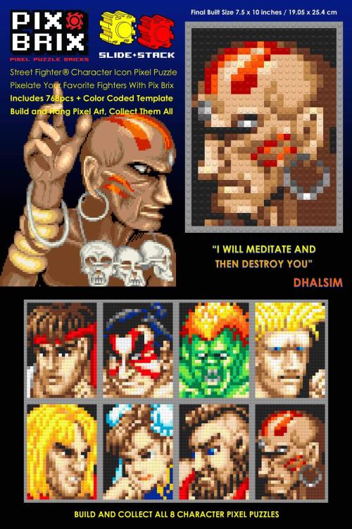 Street Fighter Dhalsim Pix Brix Kit Gallery Image 4