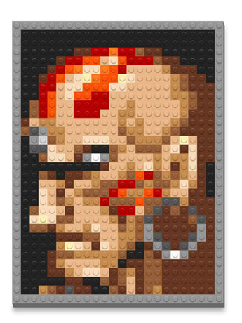 Street Fighter Dhalsim Pix Brix Kit Gallery Image 2