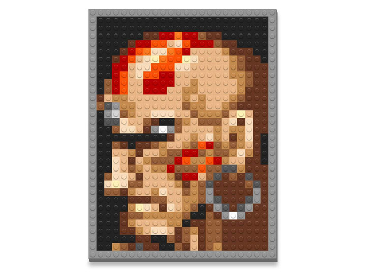 Street Fighter Dhalsim Pix Brix Kit Gallery Image 1