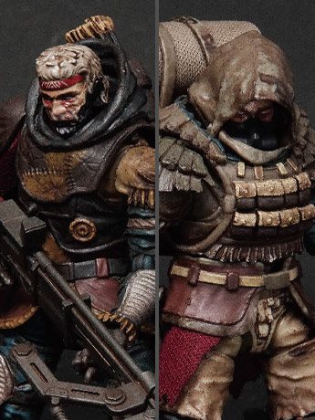 Acid Rain FAV-A54 Chief Koren & Doeg Action Figure Set Gallery Image 2