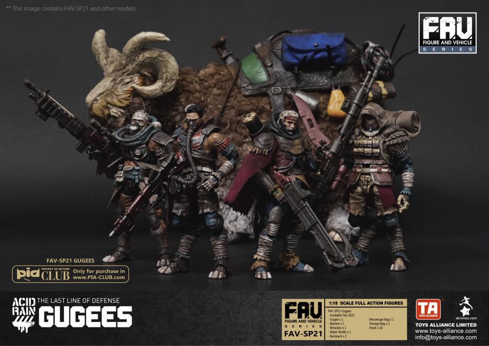 Acid Rain FAV-SP21 Gugees Action Figure Gallery Image 8