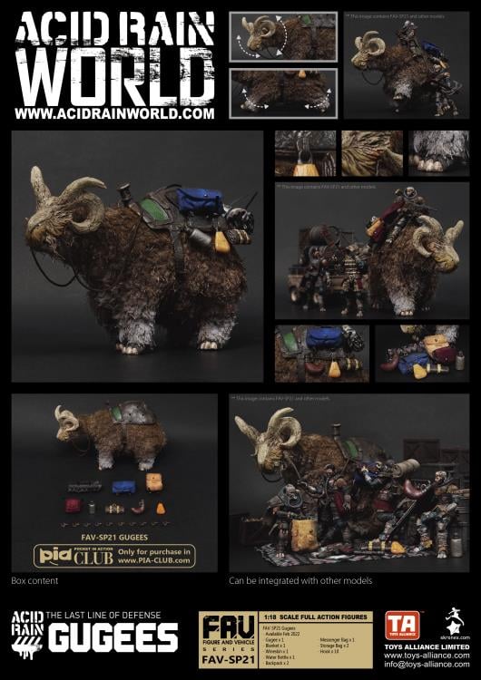Acid Rain FAV-SP21 Gugees Action Figure Gallery Image 3