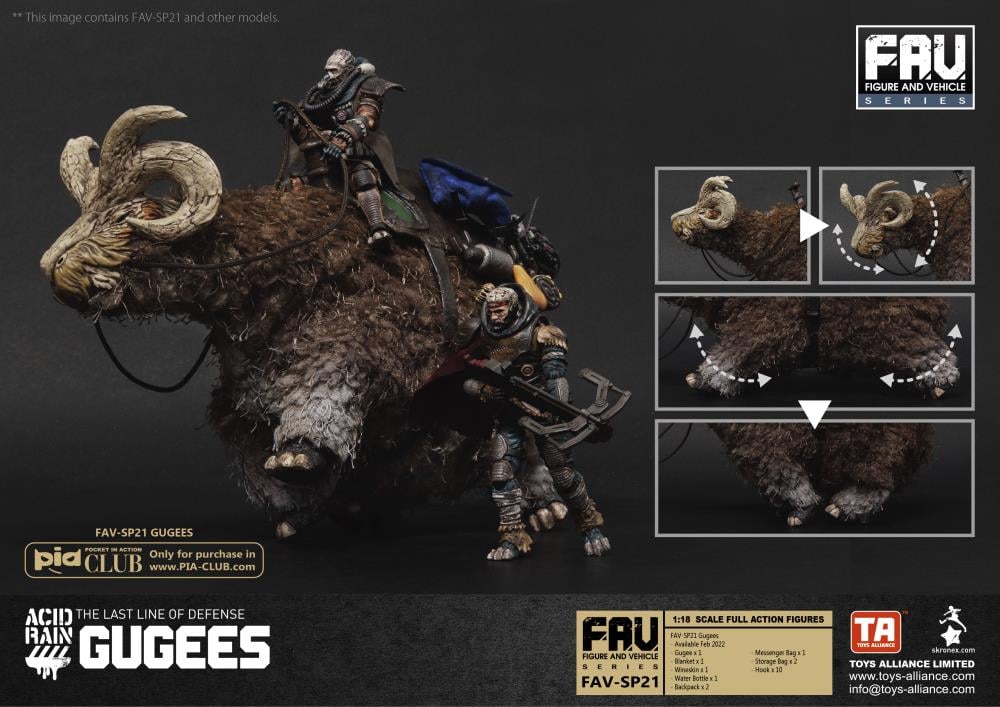 Acid Rain FAV-SP21 Gugees Action Figure Gallery Image 4