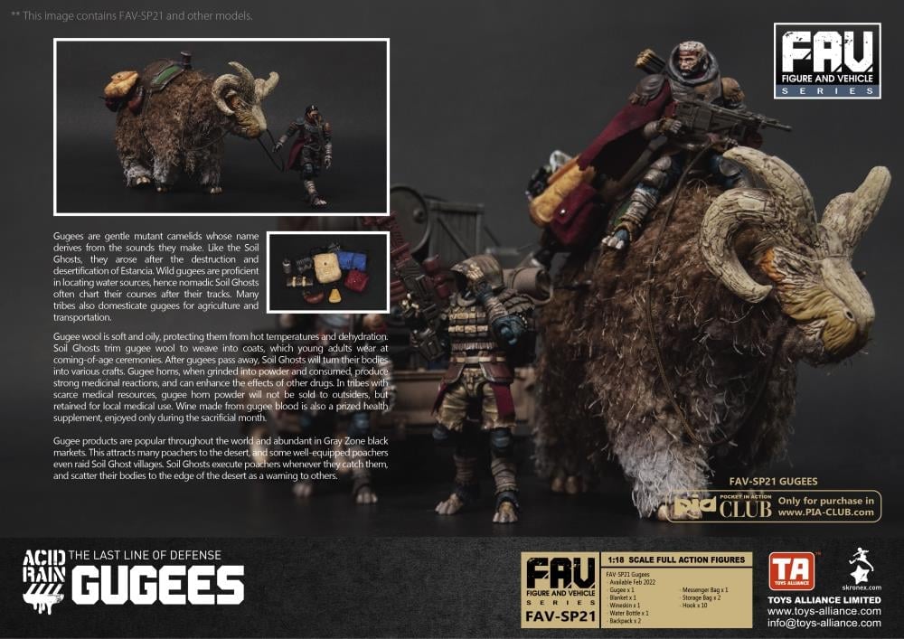 Acid Rain FAV-SP21 Gugees Action Figure Gallery Image 5