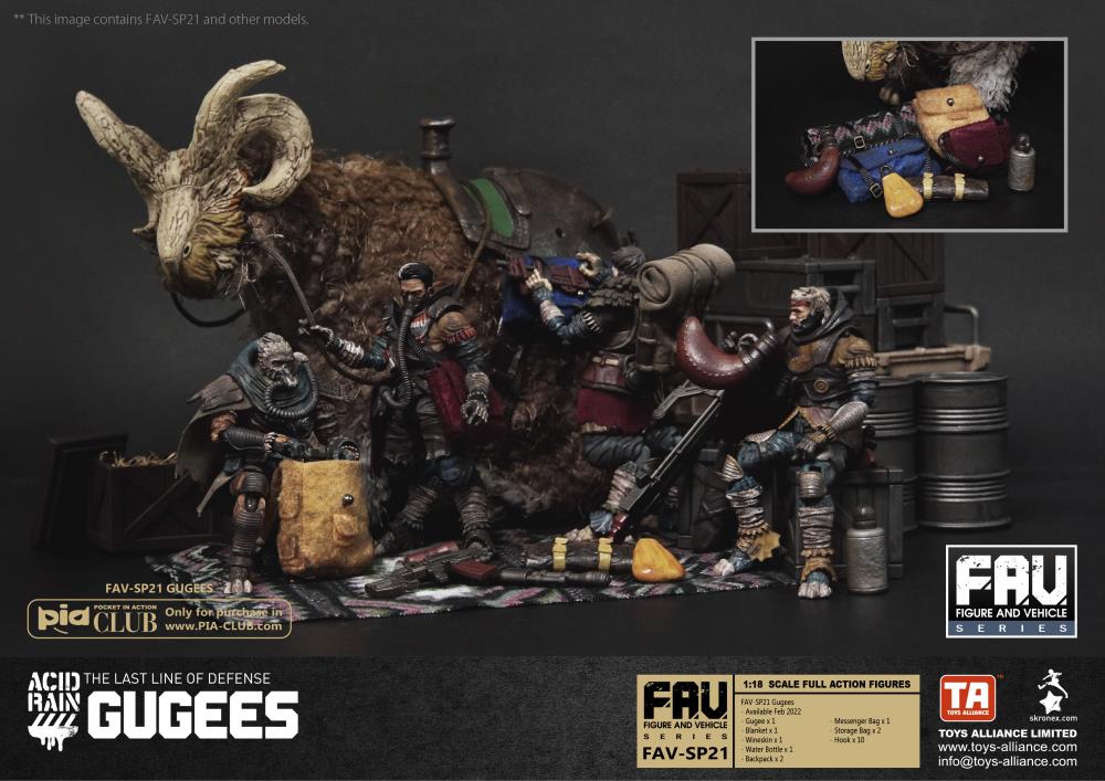 Acid Rain FAV-SP21 Gugees Action Figure Gallery Image 7