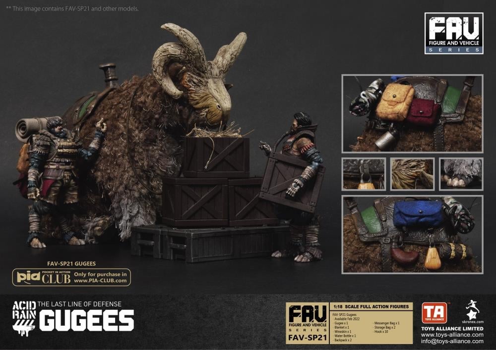 Acid Rain FAV-SP21 Gugees Action Figure Gallery Image 6