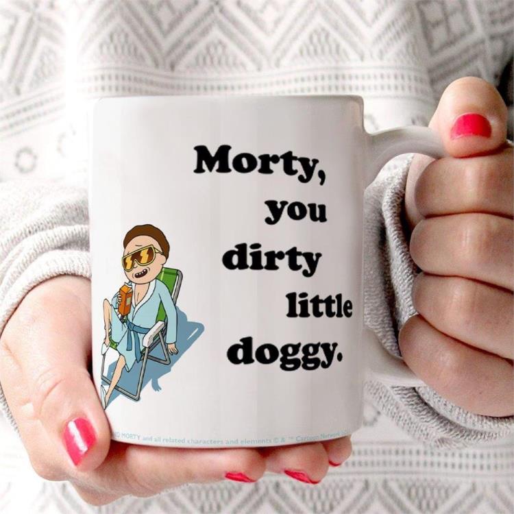 Rick and Morty Dirty Little Doggy Ceramic Mug Gallery Image 5
