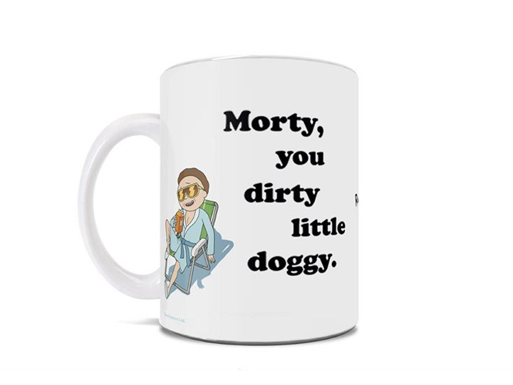 Rick and Morty Dirty Little Doggy Ceramic Mug Gallery Image 1