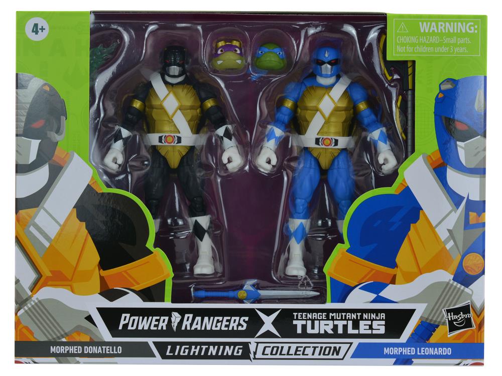 Power Rangers X Teenage Mutant Ninja Turtles Lightning Collection Morphed Donatello & Morphed Leonardo Gallery Image 9
