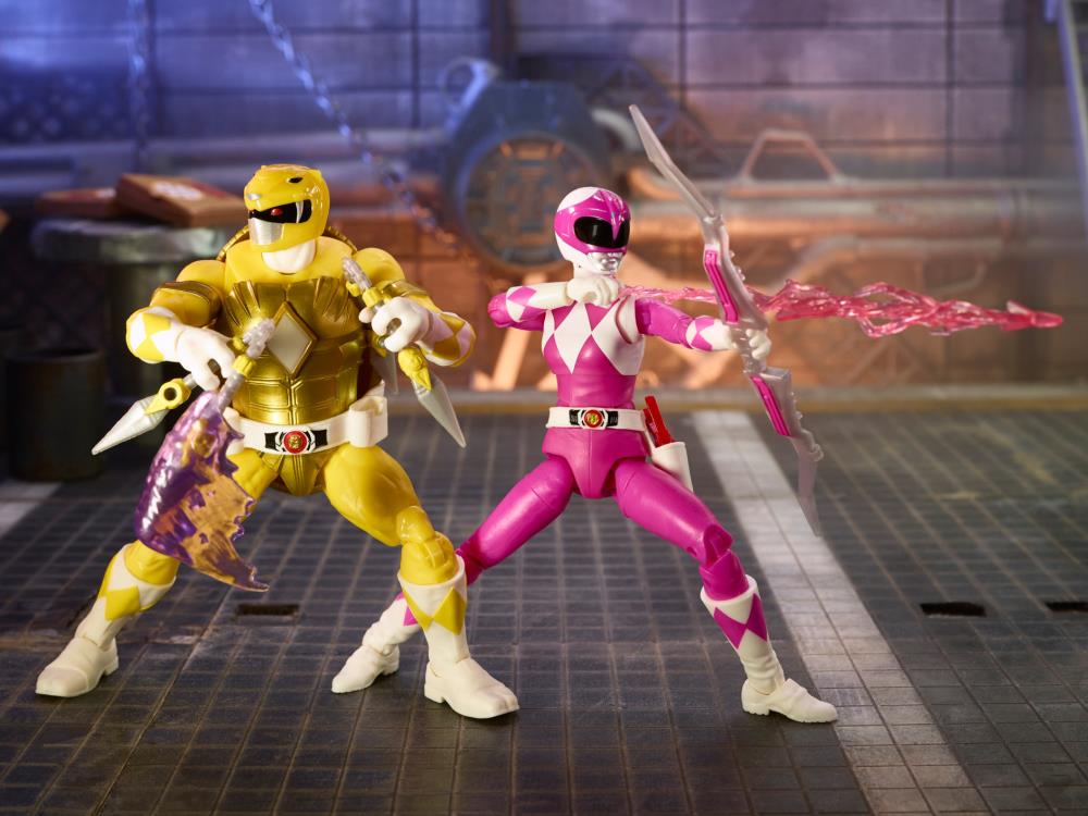 パワーレンジャーX TMNT ライトニングコレクション ミケランジェロエイプリル Amazon.com: Husbro MMPR/TMNT Lightning,Mike and April as Yellow